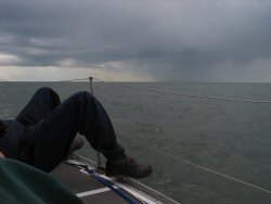 Approaching squalls.