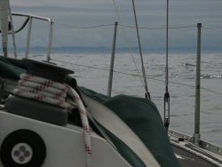 Cap Blanc Nez - first bit of France to come over the horizon.