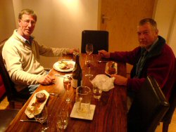 Posh nosh at the Angel Hotel.