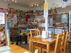 A proper cafe (not caf&eacute;).