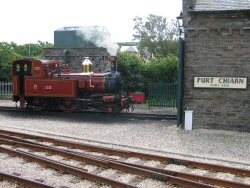 Locomotive at Port Erin.