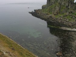 Ben at the very very top of Sanda Island.