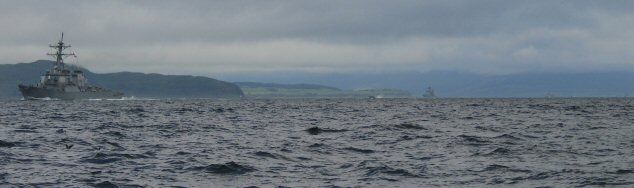 A small selection of the warships seen today.