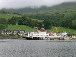 Ferry across East Kyle to Bute.