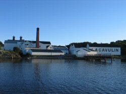 Lagavulin just after sunrise.