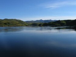 Looking back at the way out.