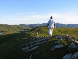 Walking back to the boat - let's hope it's still there.