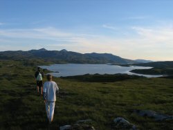 A view of one of the sea areas we passed through.