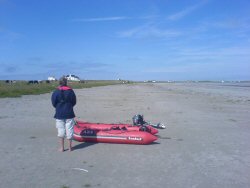 The beach at Gott Bay, Tiree.