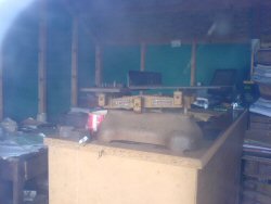 The post office on Canna. I loved the way a book of postage stamps had been casually cast aside on the table (to the left in the picture).