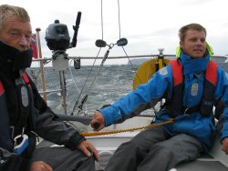 Keith and Ben taking it in their stride.