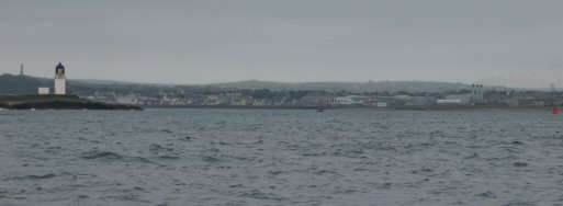 The town of Stornoway, Isle of Lewis.