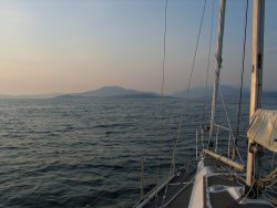 The approach to Loch Broom from the north west.