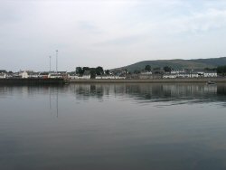 Ullapool as seen from our anchorage.