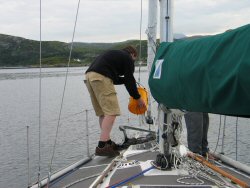 I'm glad that my deck-hand days are over!